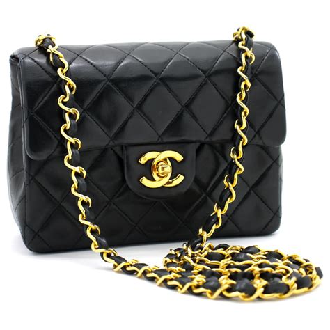 borsa piccola nera chanel|moda Chanel borse.